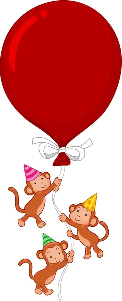 Balloon Monkeys — Stock Photo, Image