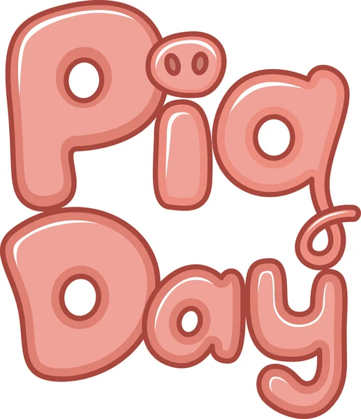 Día nacional del cerdo — Foto de Stock