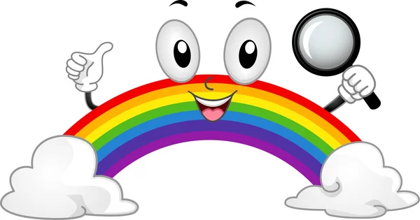 Rainbow Mascot — Stock Photo, Image
