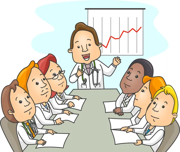 Doctors' Meeting — Stock Photo, Image