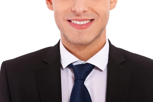 Close-up shot van business man een man in pak — Stockfoto