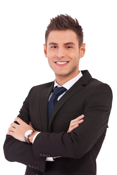 Smiling young business man Stock Picture