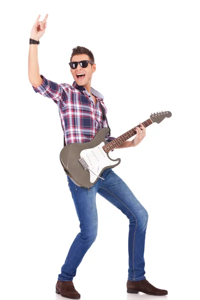 Rock and roll baby! — Stock Photo, Image