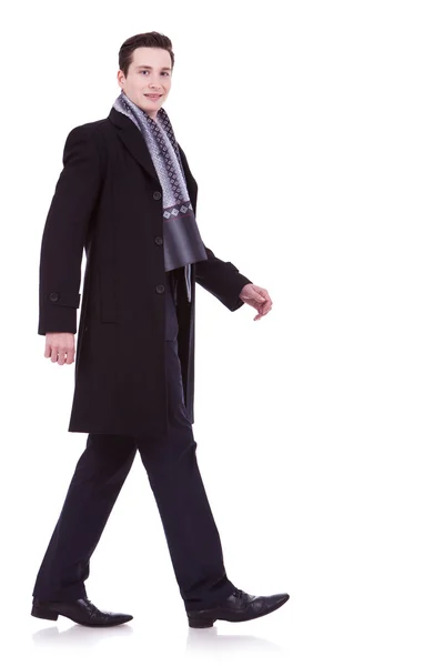 Caminhando homem de negócios — Fotografia de Stock