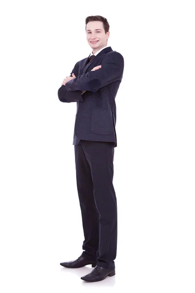 Full length of young business man — Stock Photo, Image