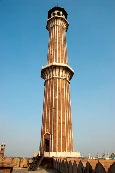 Minaret in Delhi — Stockfoto
