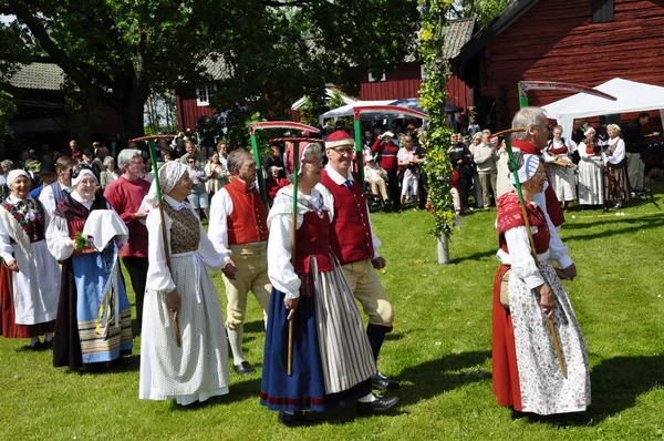 Midsummer in Sweden — Stock Photo, Image