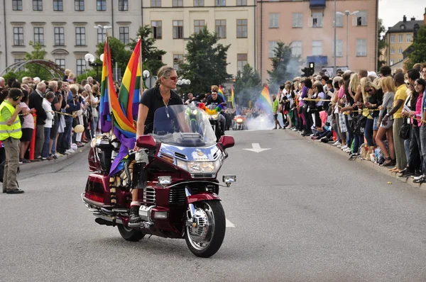 Desfile de orgulho de stockholm — Fotografia de Stock