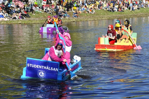 Funny boat race — Stock Photo, Image