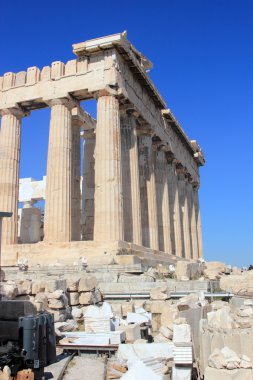 Parthenon Tapınağı Akropol üzerinde