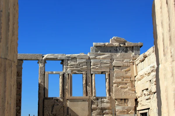 Parthenon Tapınağı Akropol üzerinde — Stok fotoğraf