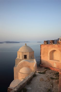 sunrise, Oia castle