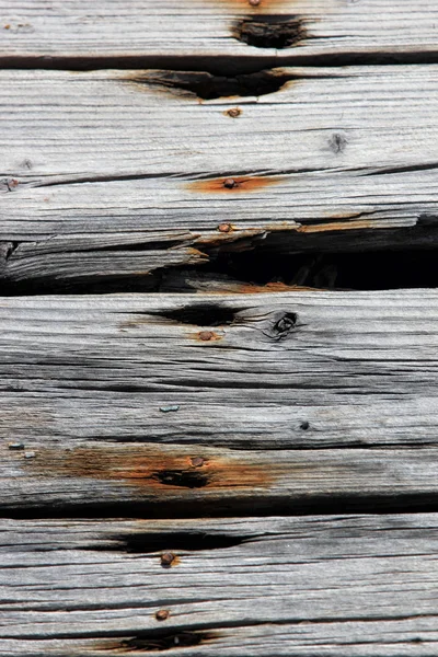 Detail of an old fishing boat wreck — Stock Photo, Image