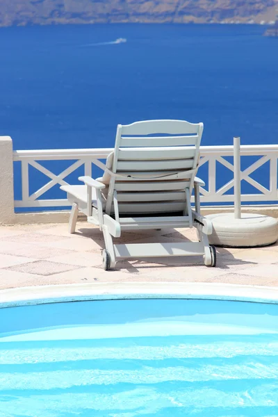Santorini view - Görögország (Firostefani) — Stock Fotó