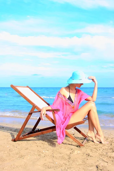 Relaxace na pláži — Stock fotografie