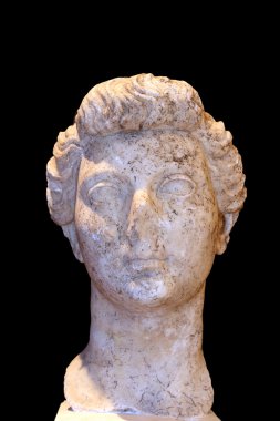 Ancient Greek statue clipart