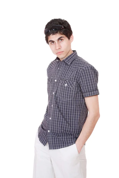 Young casual man portrait, — Stock Photo, Image