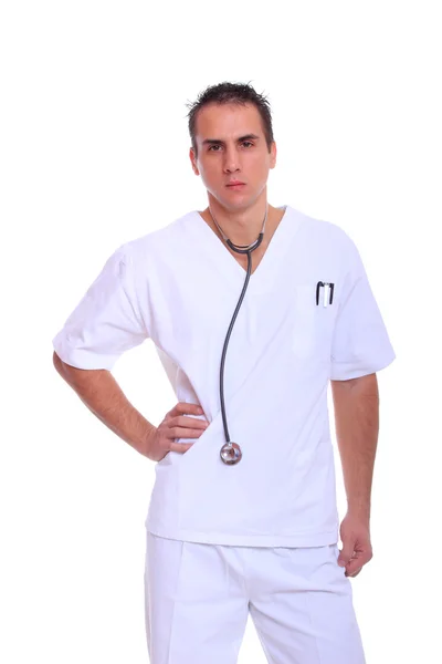 Handsome male doctor — Stock Photo, Image