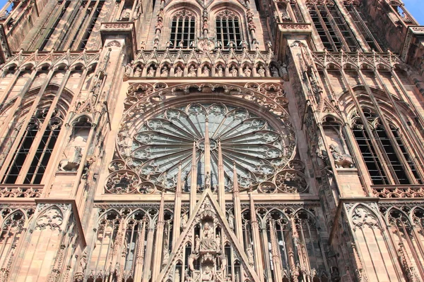 Cattedrale di Notre Dame, Strasburgo — Foto Stock