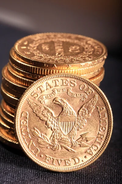Amerikaanse gouden munten — Stockfoto