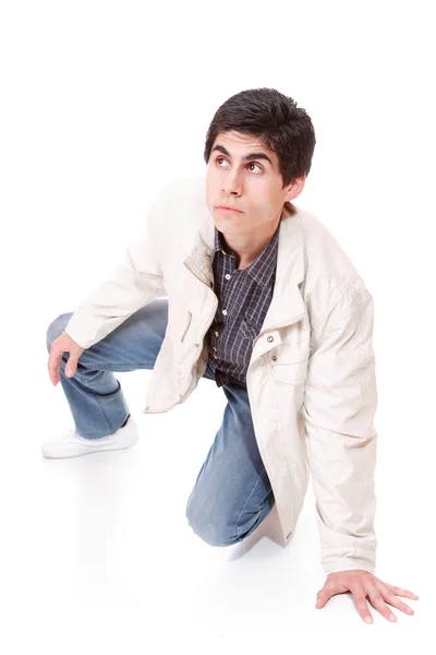 Young casual man portrait Stock Photo