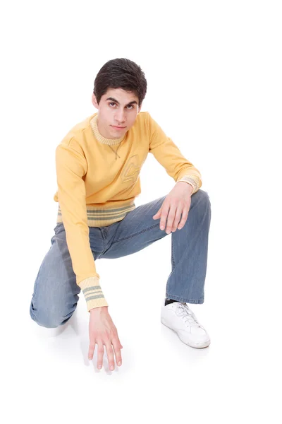 Portrait of a casual young man. Royalty Free Stock Photos