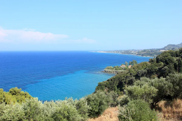 Pobřeží ostrova zakynthos, Řecko — Stock fotografie