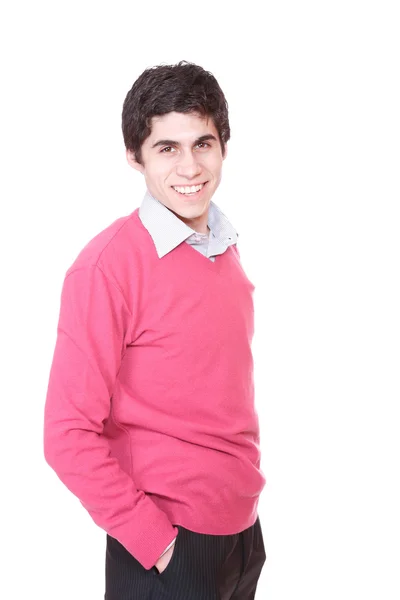 Retrato de um jovem empresário sorridente — Fotografia de Stock