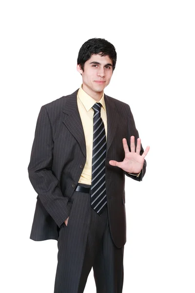 Portret van succesvolle zakenman — Stockfoto