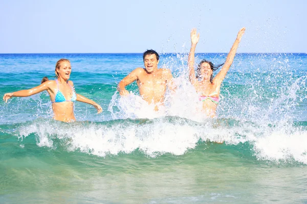 Having fun in the sea — Stock Photo, Image