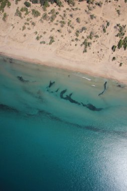 zakynthos adada havadan görünümü