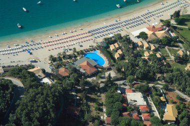 Helikopterden ateş valtos beach