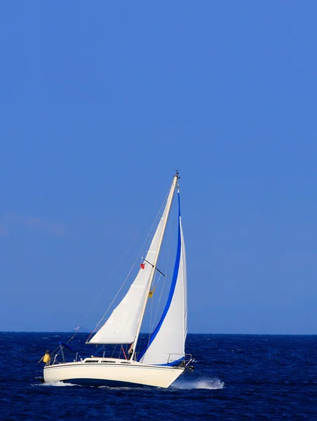 在希腊帆船 — 图库照片