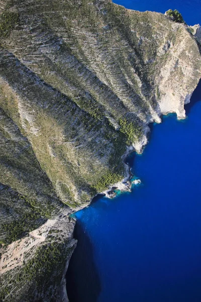 Vista aérea de la isla de Zakynthos — Foto de Stock