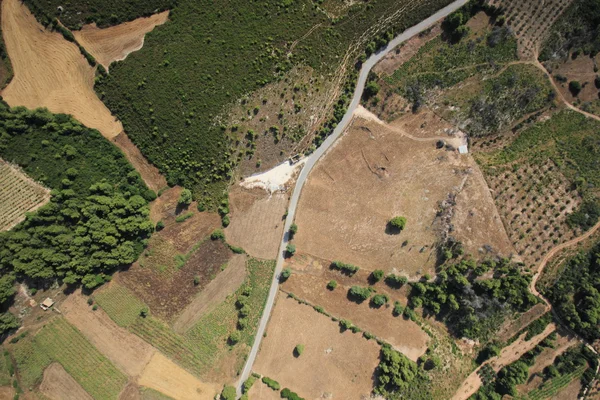 Luftaufnahme der Insel Zakynthos — Stockfoto