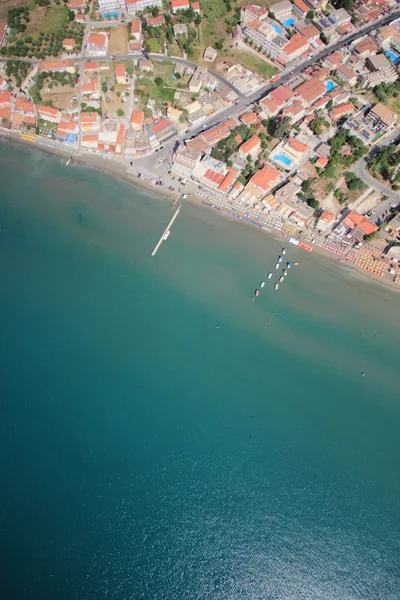 Aerial view on Zakynthos island — Stock Photo, Image