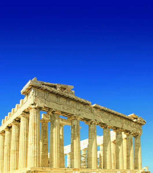Parthenon az akropoliszban — Stock Fotó