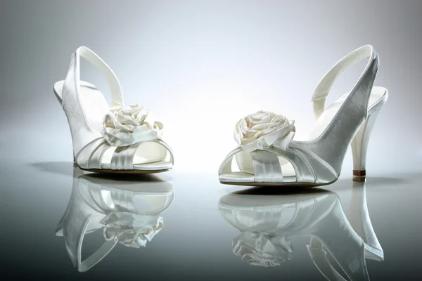 Κομψά παπούτσια γάμου — Φωτογραφία Αρχείου