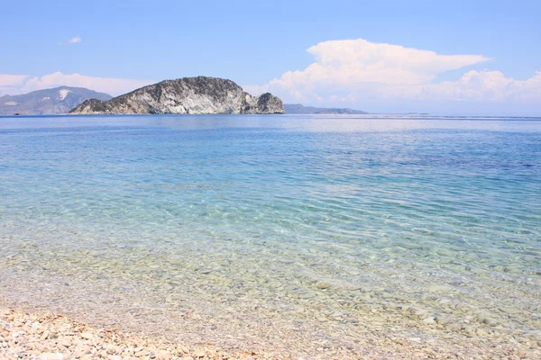 Belle plage en Grèce — Photo