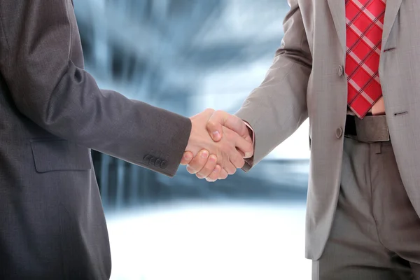 Handshake in office — Stock Photo, Image