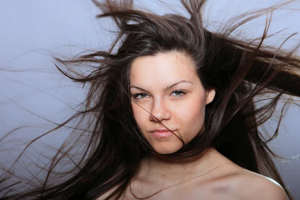 Retrato de mulher glamour — Fotografia de Stock