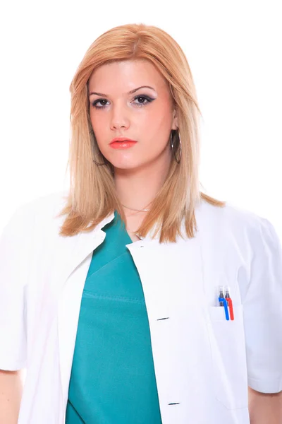 Gyönyörű nő orvos — Stock Fotó
