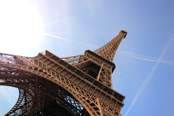 Az Eiffel-torony Párizs Franciaország — Stock Fotó