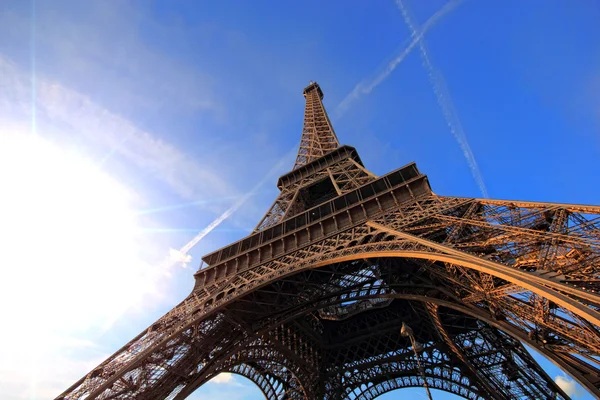Der eiffelturm paris frankreich — Stockfoto