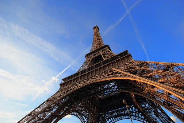 Эйфелева башня Париж Франция — стоковое фото