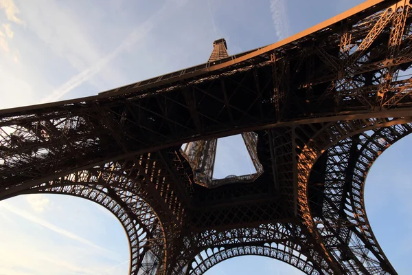 Eiffelova věž Paříž Francie — Stock fotografie
