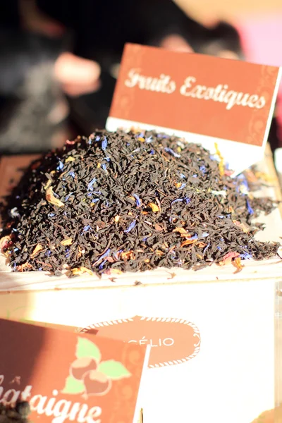 Chá seco herbal — Fotografia de Stock