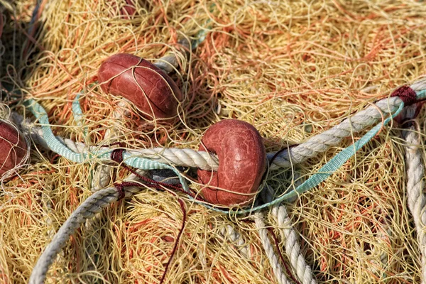 Αλιεία δίχτυα και σημαδούρες αντιμετώπιση — Φωτογραφία Αρχείου