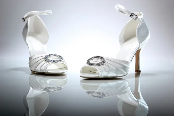 精致的婚鞋 — 图库照片