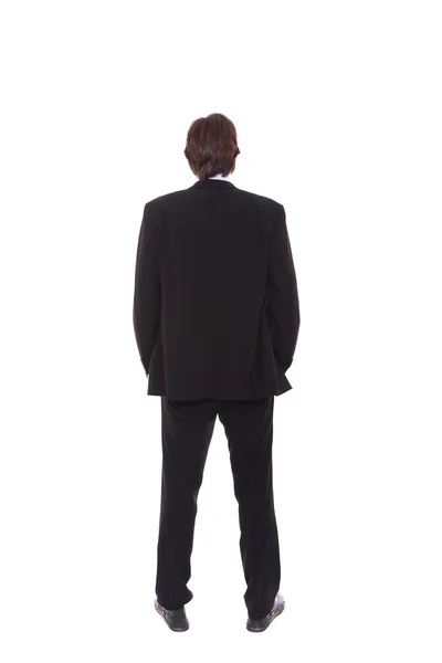 Üzleti ember teljes test hátsó — Stock Fotó